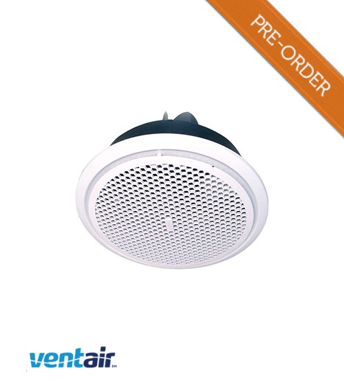 Ventair Ultraflo High Extraction Round Exhaust Fan 250mm - White